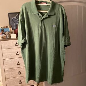 Vineyard Vines Pine Green Polo Shirt